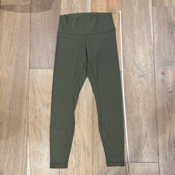 Lululemon Original Wunder Under Sage Green Leggings - Picture 2 of 2